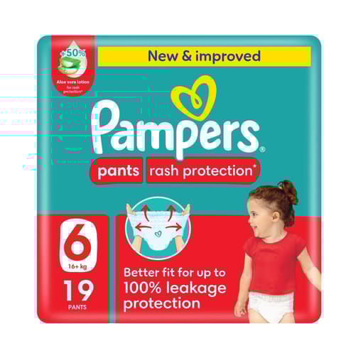 Babyjoy Compressed Diapers, Size 6 60Pc