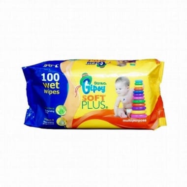 مناديل أطفال جبسي 100 منديل