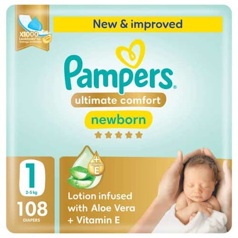 Babyjoy Compressed Diapers, Size 6 60Pc