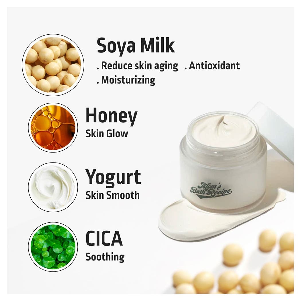 Mom'S Bath Soy Milk Face & Body Mask