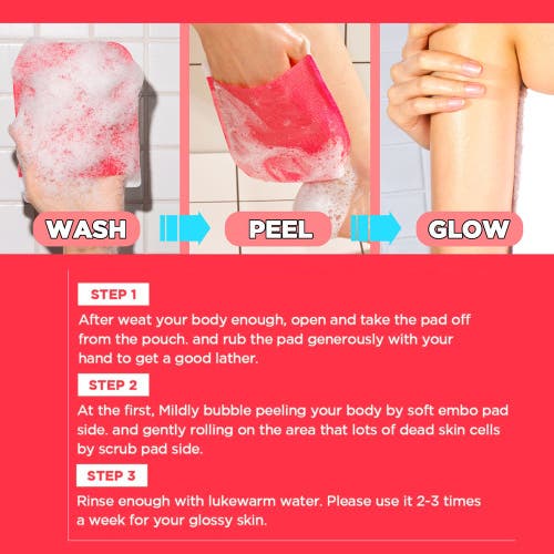 Mom'S Bath Body Peeling Pad Strong