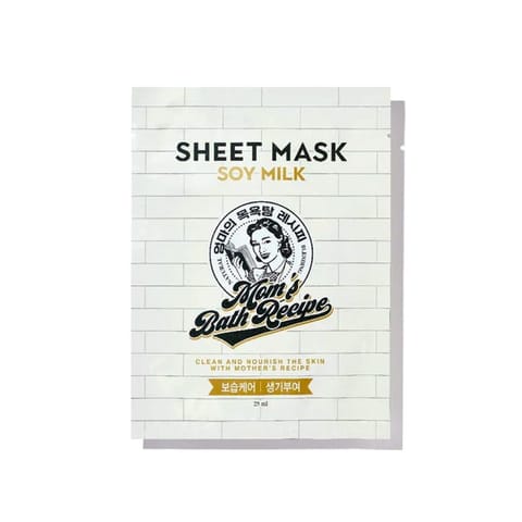 Mom'S Bath Soy Milk Sheet Mask Single