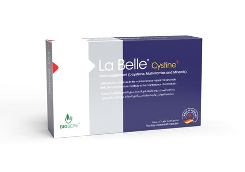 La Belle Cystine 60 Capsules