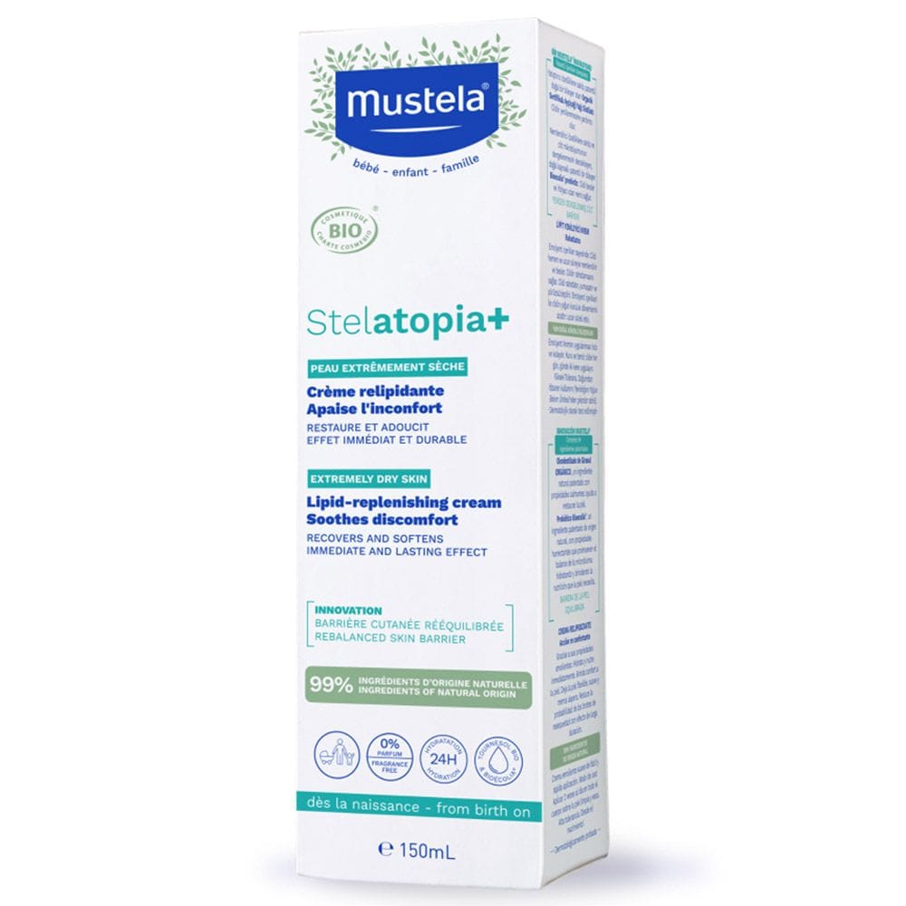 Mustela Stelatopia+Lipid-Rep Cream 150Ml