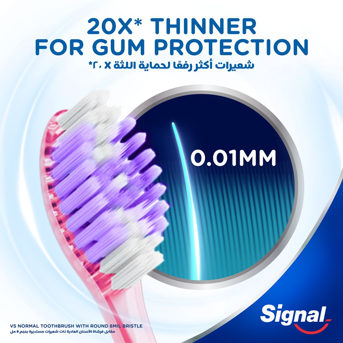 سيجنال فرشة أسنان سنسي كريبتين 8x54.6جم