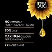 Olia, 8.0 Blonde, No Ammonia Permanent Haircolor, with 60% Oils