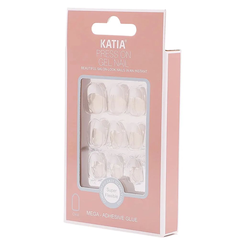 Katia Nails Oval# OK30 Tranp French