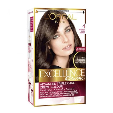 Olia, 6.15 Frozen Light Brown, No Ammonia Permanent Haircolor, with 60% Oils