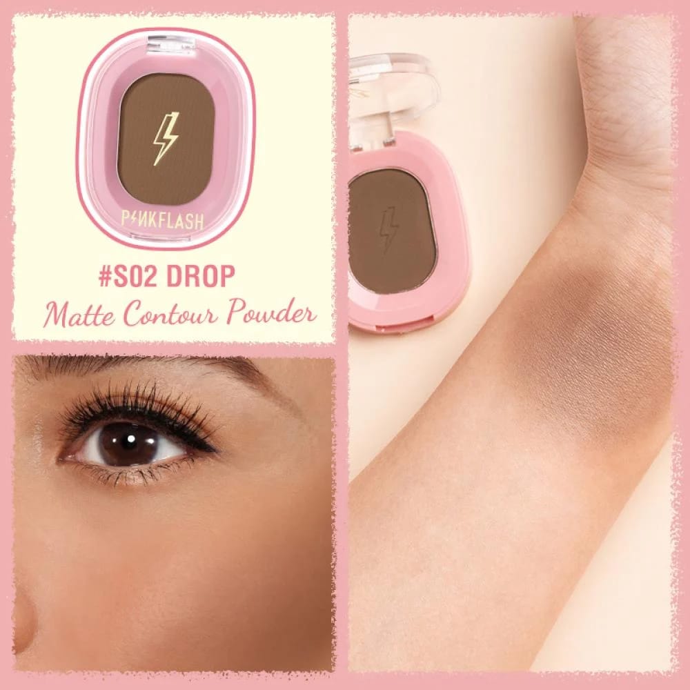 Pink Flash Matte Powder Contour S02 Drop