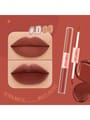 Pink Flash Long-Lasting Shiny Dual Lip Gloss D03