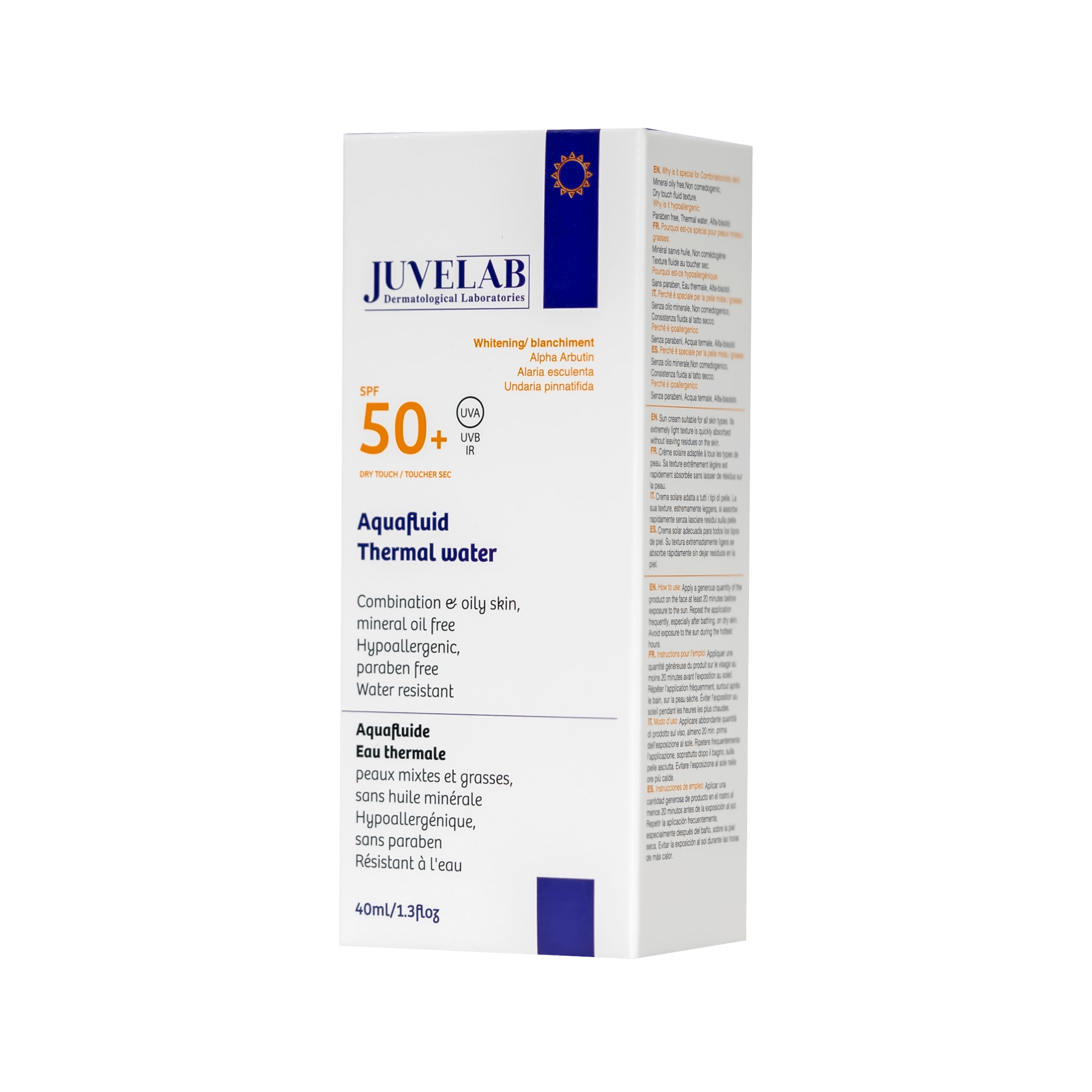 Juvelab Aquafluid Whitening SPF 50