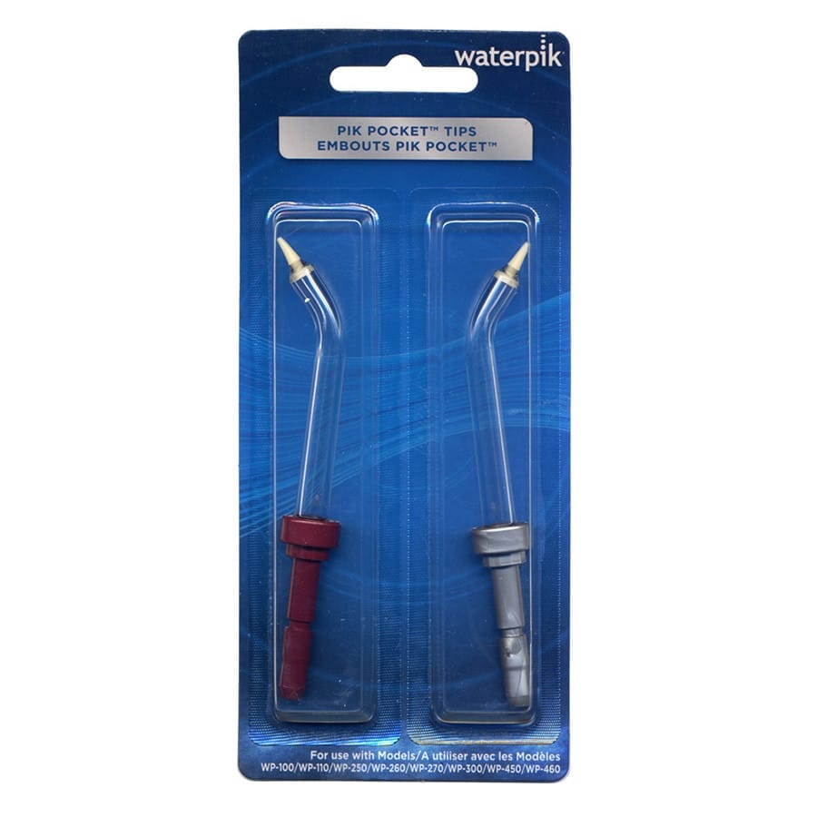 Waterpik  Pik Pocket tips 2 Tips