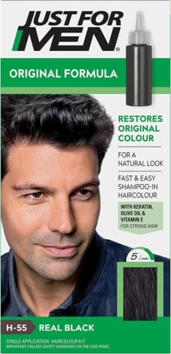 Just For Men Sham Real Black