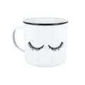 Whites Retromug - Eyelashes