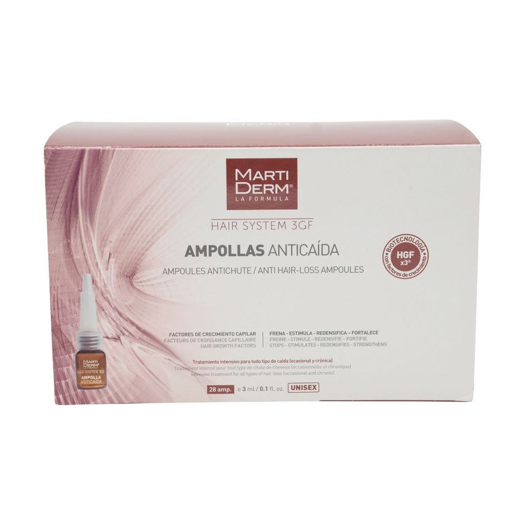 MD 3GF AMPOLLAS ANTICAIDA 28u.