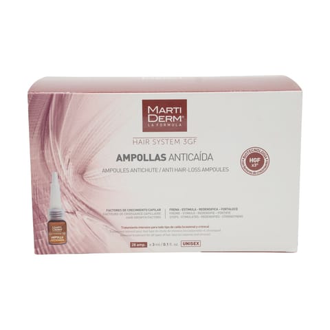 MD 3GF AMPOLLAS ANTICAIDA 28u.