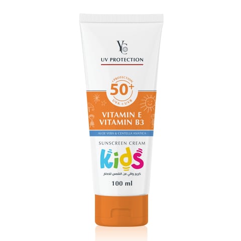 YC sunscreen cream 50-kids uva uvb 100ml