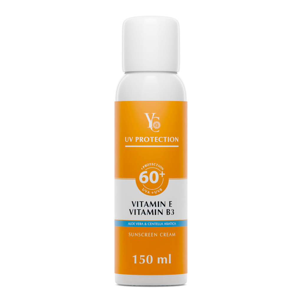 YC sunscreen spray UV 60+ 150 ml
