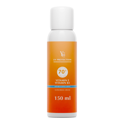 YC sunscreen spray UV 70+ 150 ml