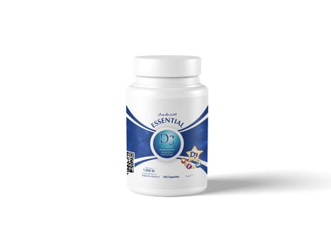 Essential Vitamin D3 1,000 IU 100 Cap