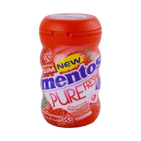 Mentos Pure fresh strawberry 50 p btl
