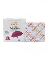 Enjoy Extra Safe Premium Condoms 3Pcs
