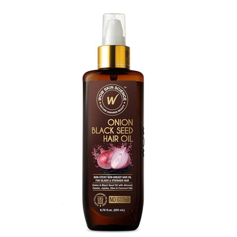 Wow Skin ScienceBlack Seed Hair Oil200ml