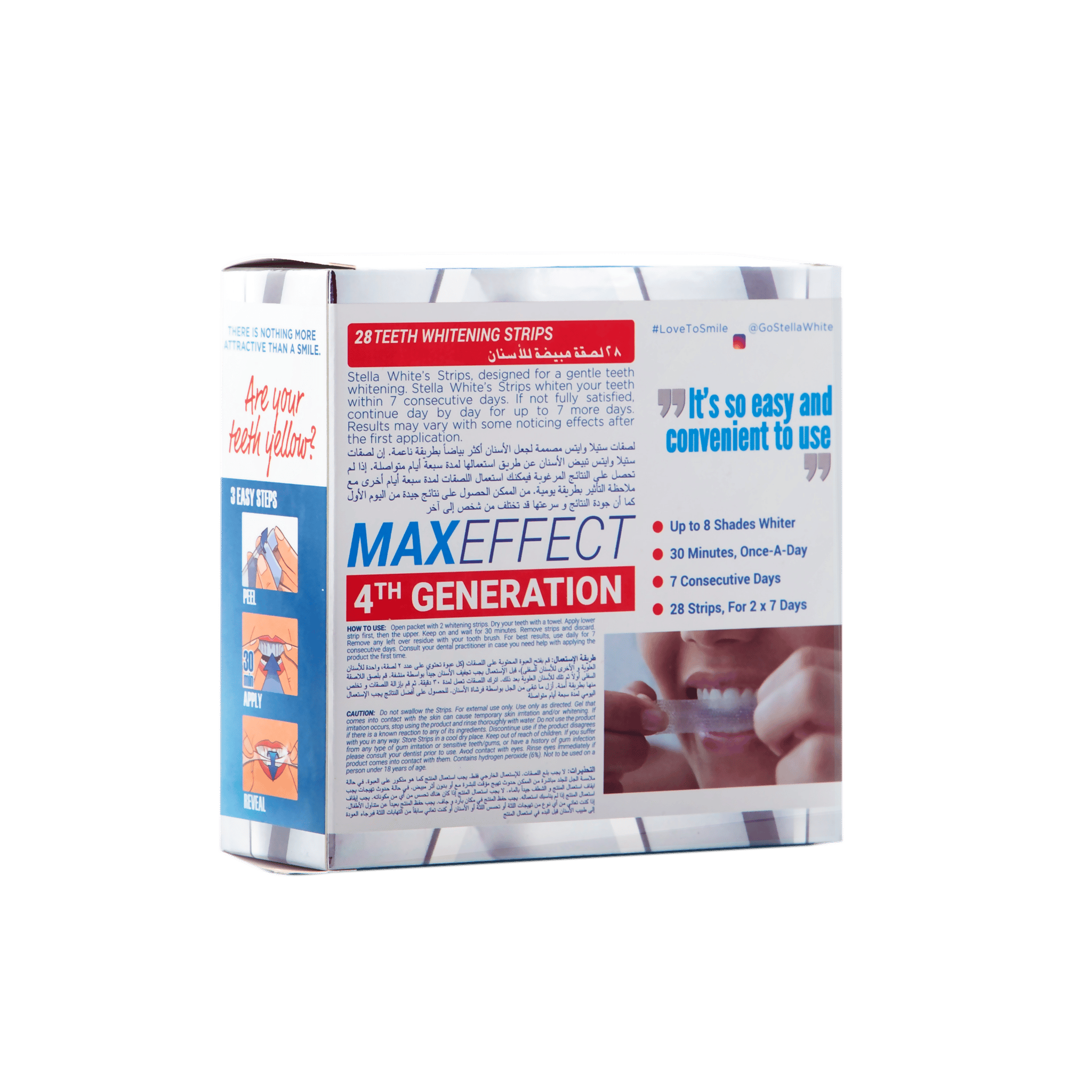 Stella white Whiten Teeth 28 Strips