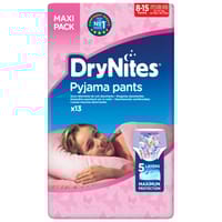 Huggies Drynites 8-15 Y Jumbo Girl 13X4