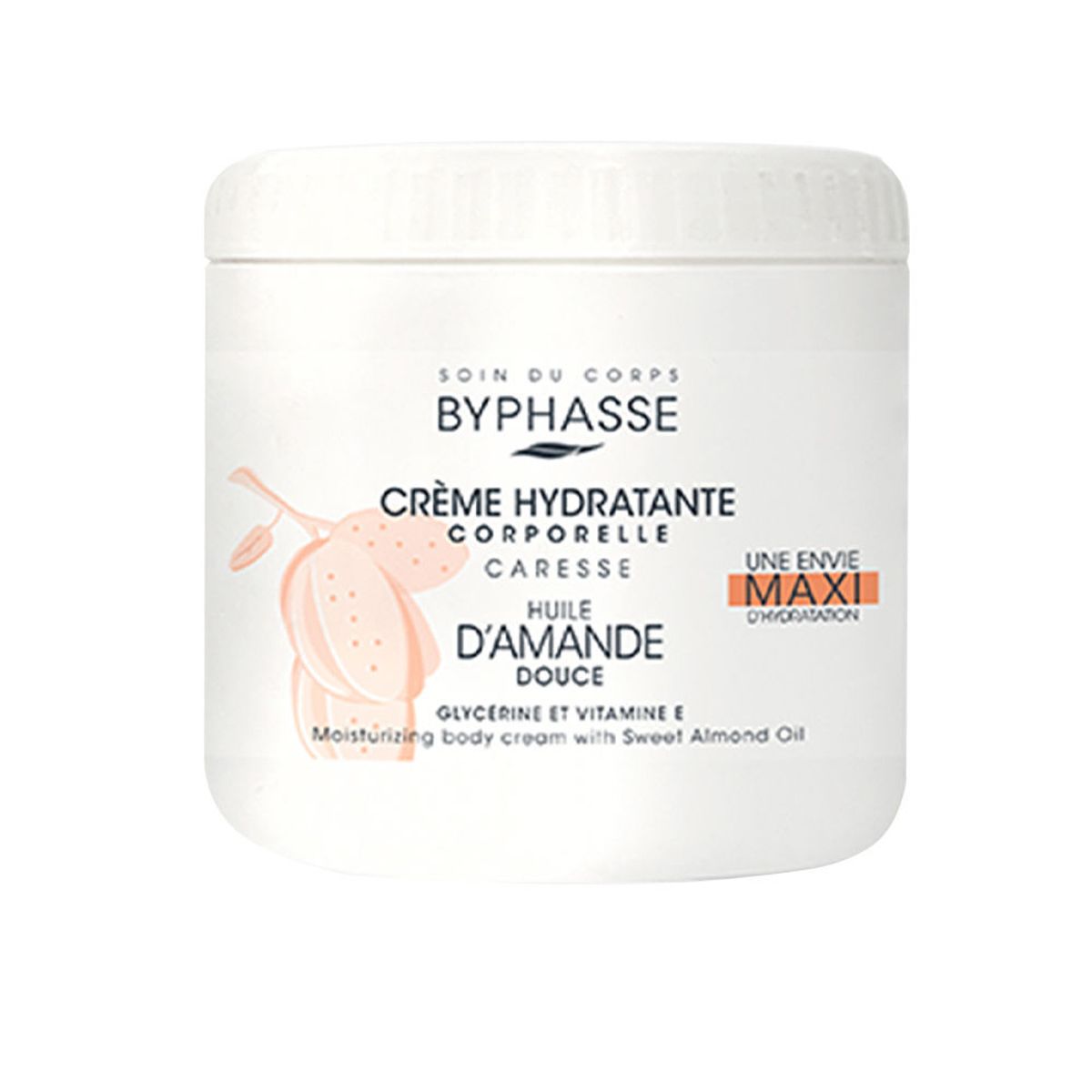 Byphasse Body Cream Almond 500Ml