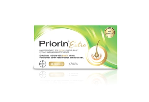 Priorin Extra With Biotin 60 Caps
