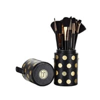 بي إتش كوزمتيكس مجموعة فرش 11 قطعة - بلاك دوت