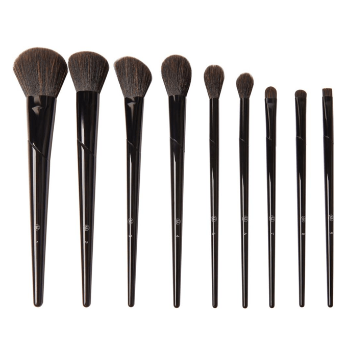 بي إتش كوزمتيكس مجموعة فرش نازانين كافاري - 10 قطع