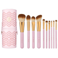 BH Cosmetics Pink Perfection Brush Set - 10 Piece