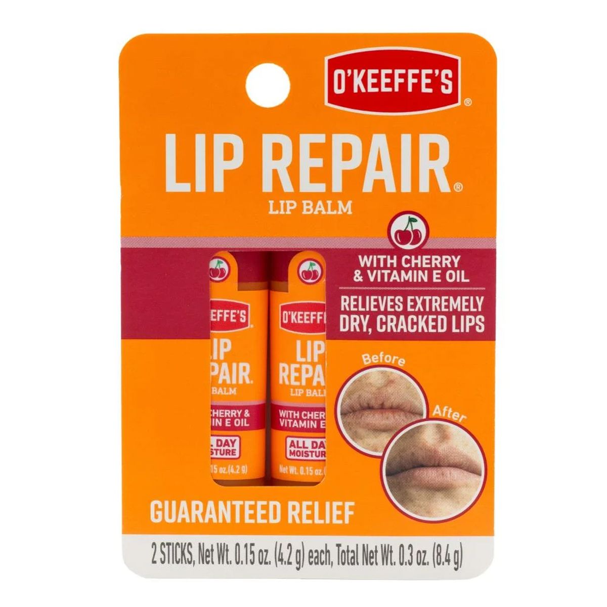 O'Keeffe'S Lip Repair Cherry Balm2PC8.4g