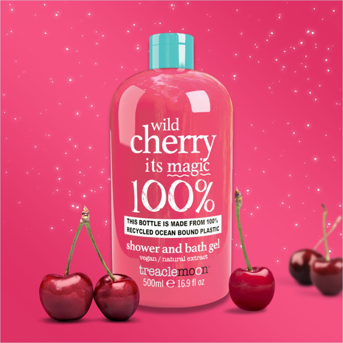 Treaclemoon Wild Cherry Magic Shower & Bath Gel 500Ml
