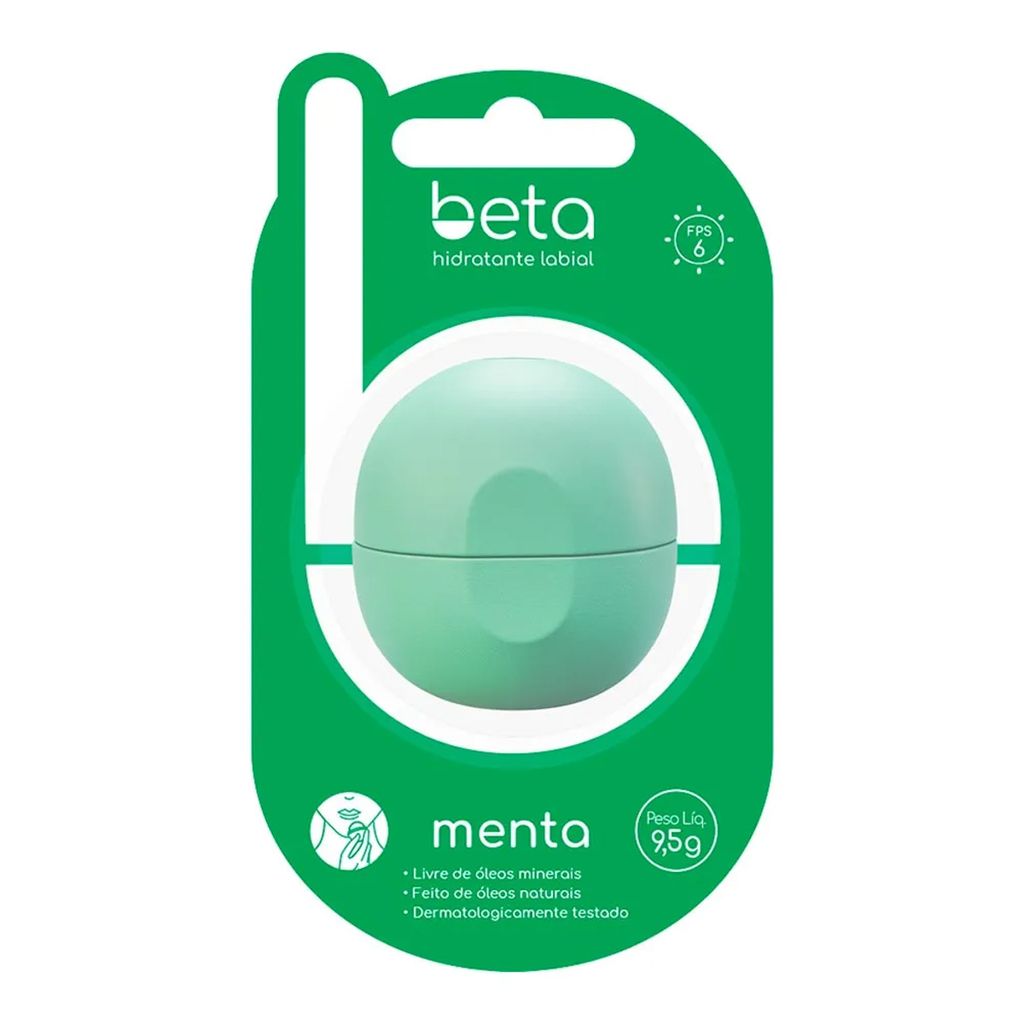 Beta Lip Balm Mint  9,5G