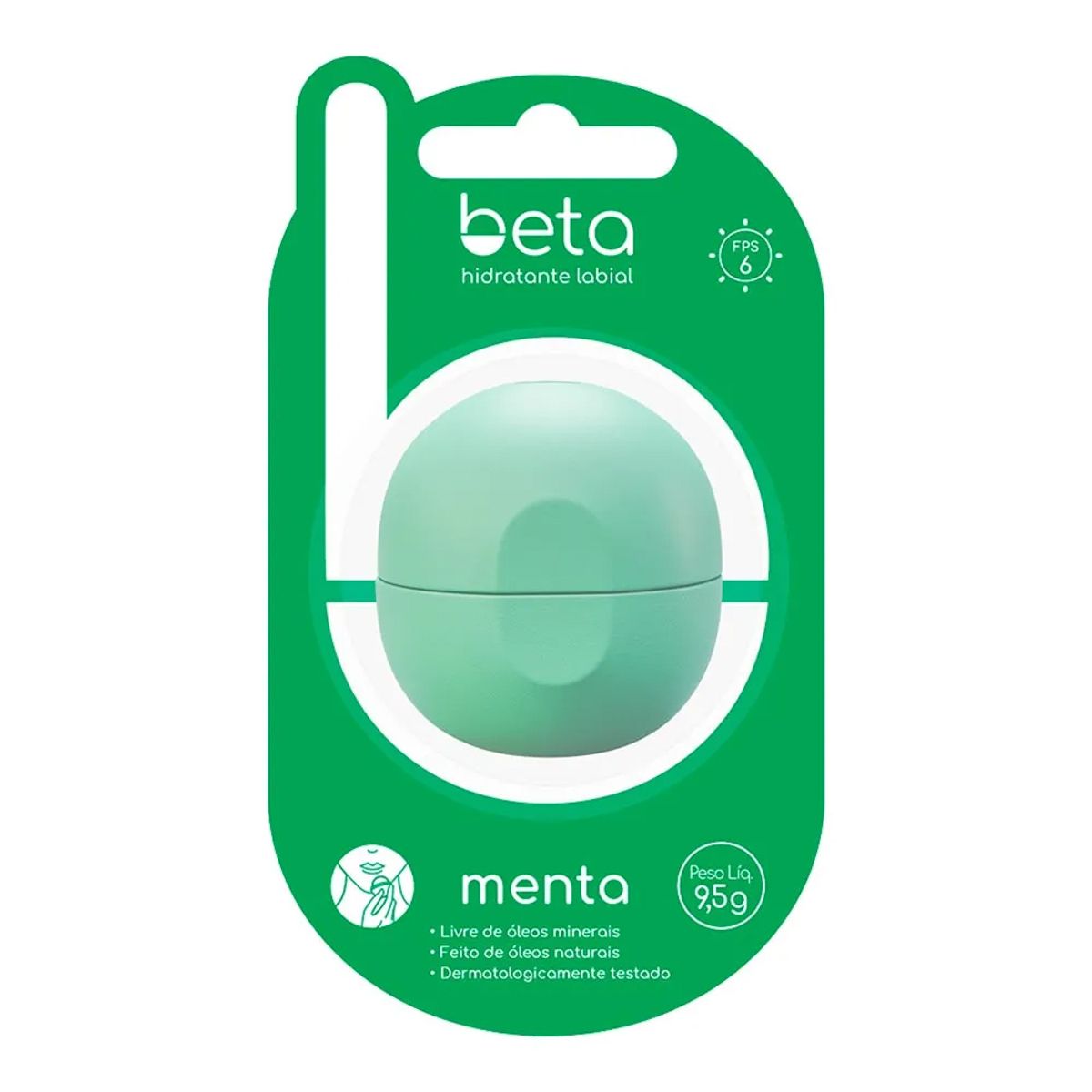 Beta Lip Balm Mint  9,5G