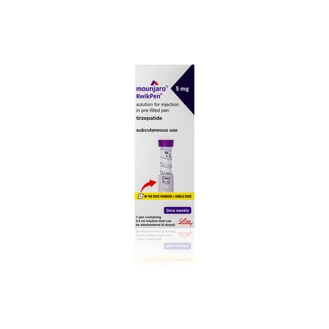 Mounjaro 5 Mg/0.6ml Kwikpen 4 Doses