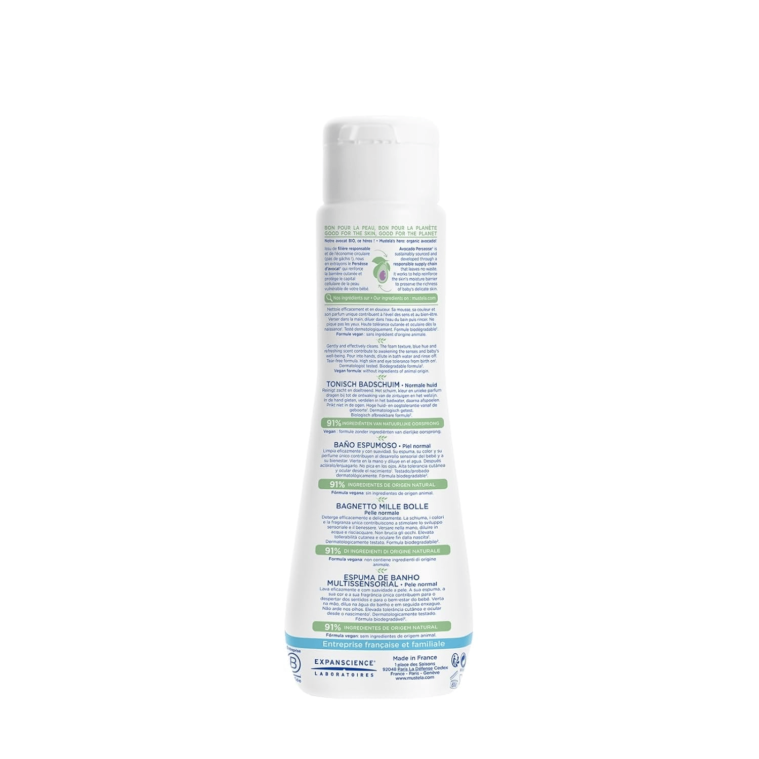 Mustela Multi-sensory Bubble Bath 200ML