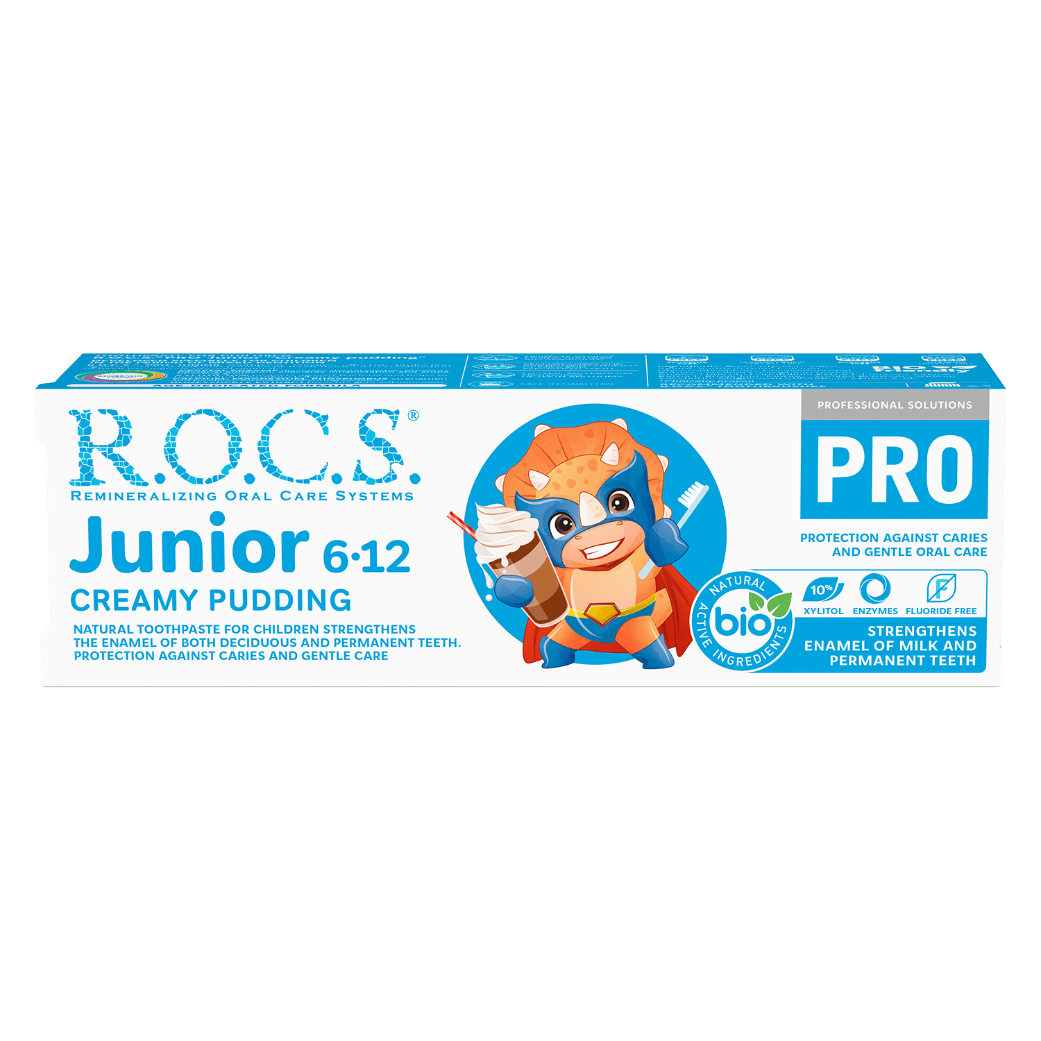 Toothpaste R.O.C.S. PRO Junior «Creamy Pudding» 74 g