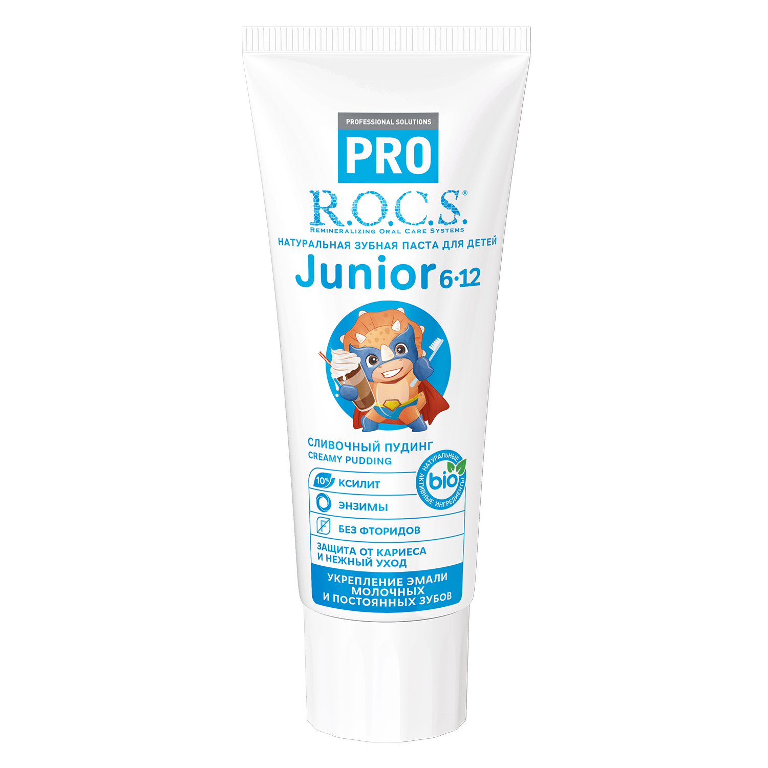 Toothpaste R.O.C.S. PRO Junior «Creamy Pudding» 74 g