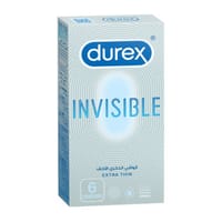 Durex Invisible 6 Pcs Condoms