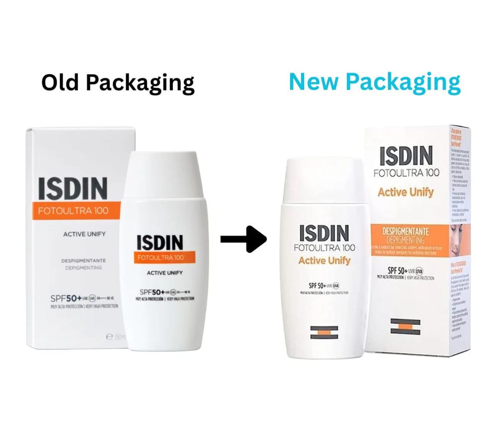 ايسيدين موحد للون البشرة