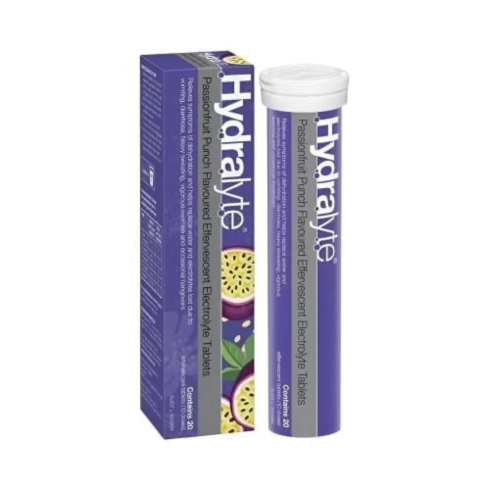 Hydralyte  Eff Passion Fruit  20'S Tab