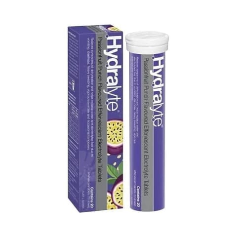Hydralyte  Eff Passion Fruit  20'S Tab