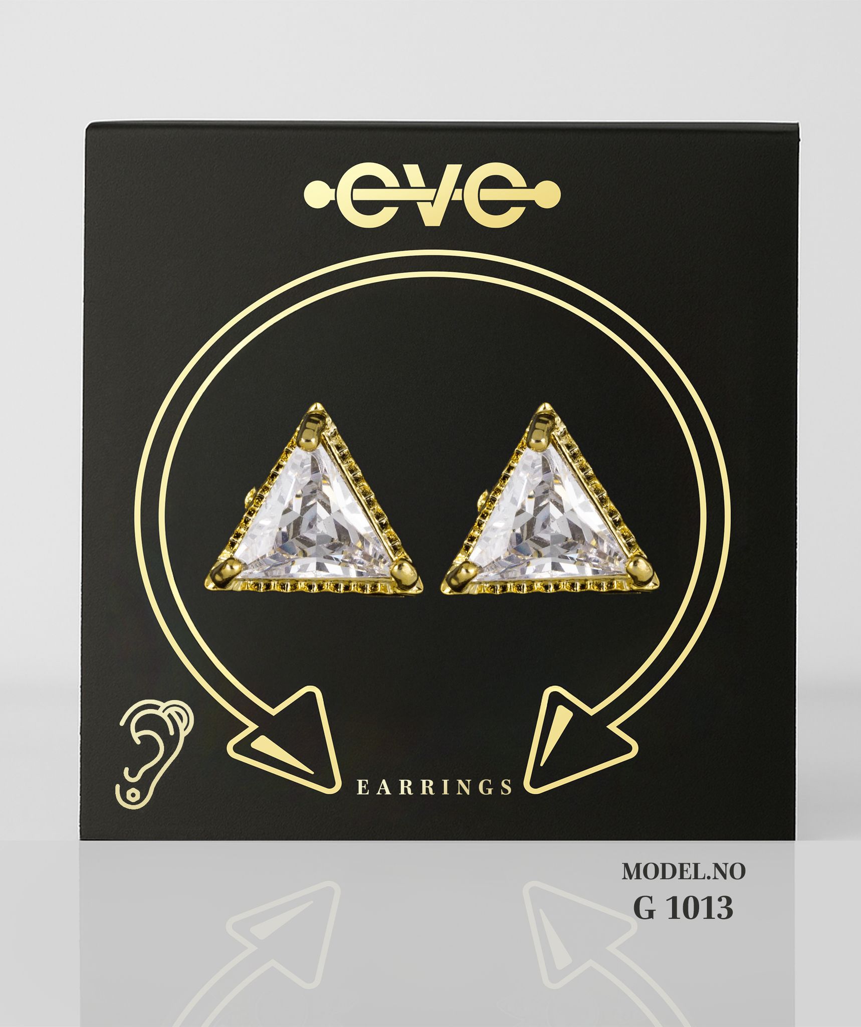 EVE Earrings Gold - G 1013 Ear Ring