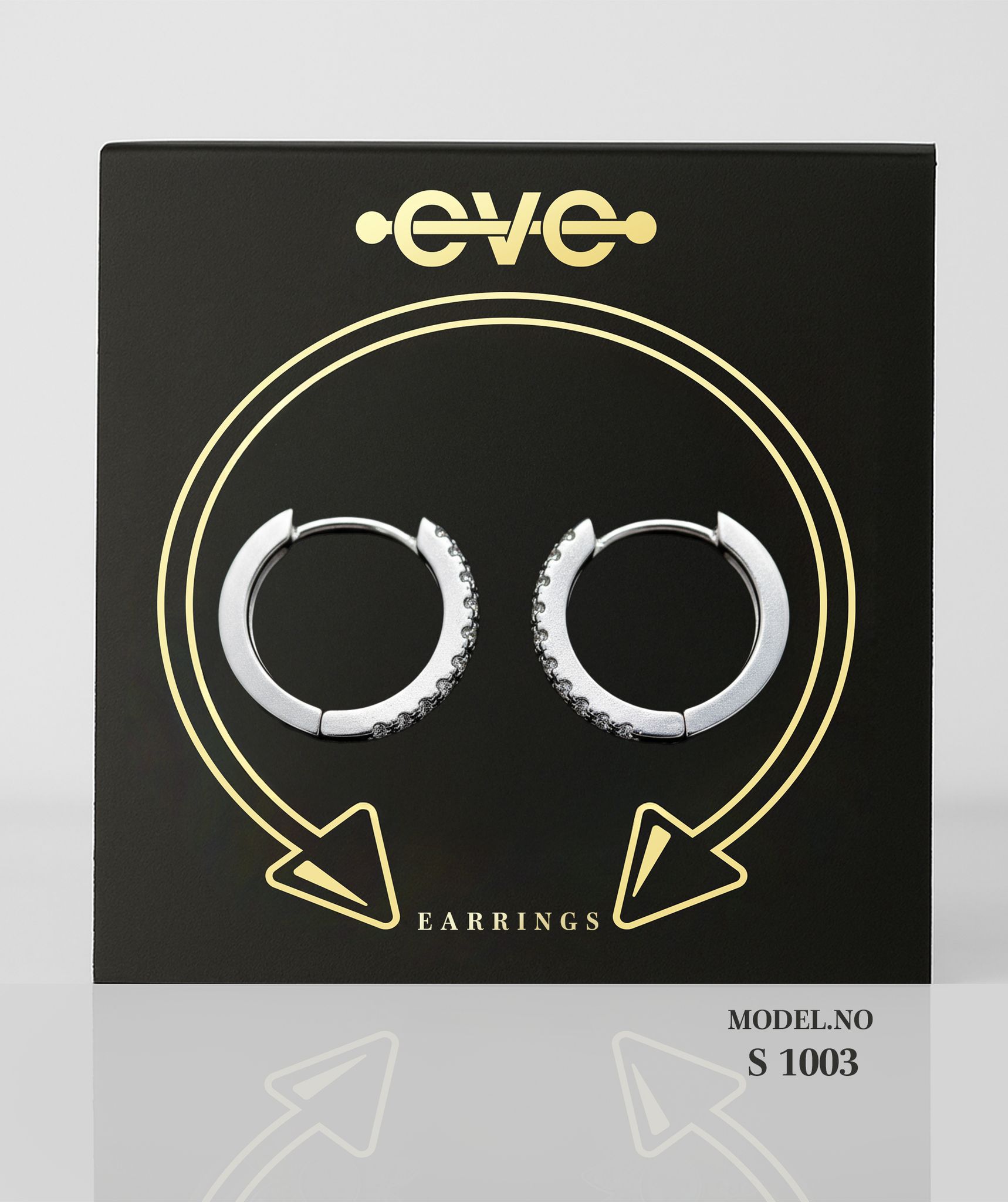 EVE Earrings Silver - S 1003 Ear Ring