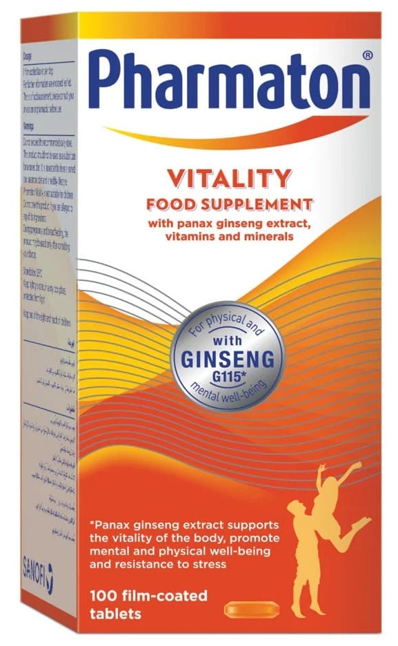 Pharmaton Vitality 100 Tablet