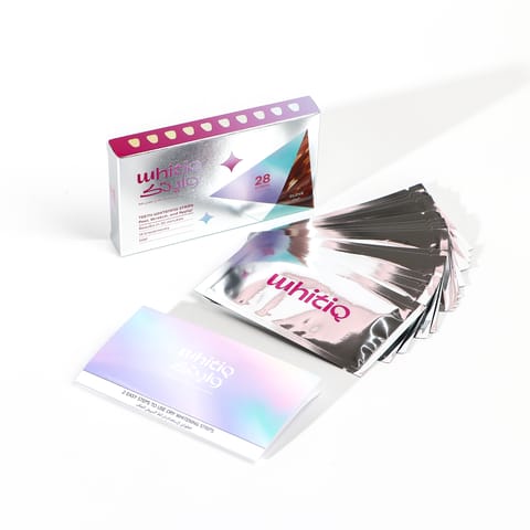 اورال بي لصقات تبييض الاسنان 28 لصقة